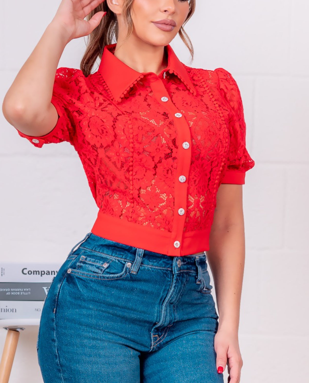 Floral Lace Top