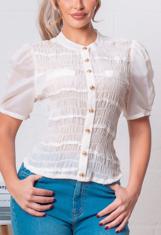 ORGANZA BLOUSE