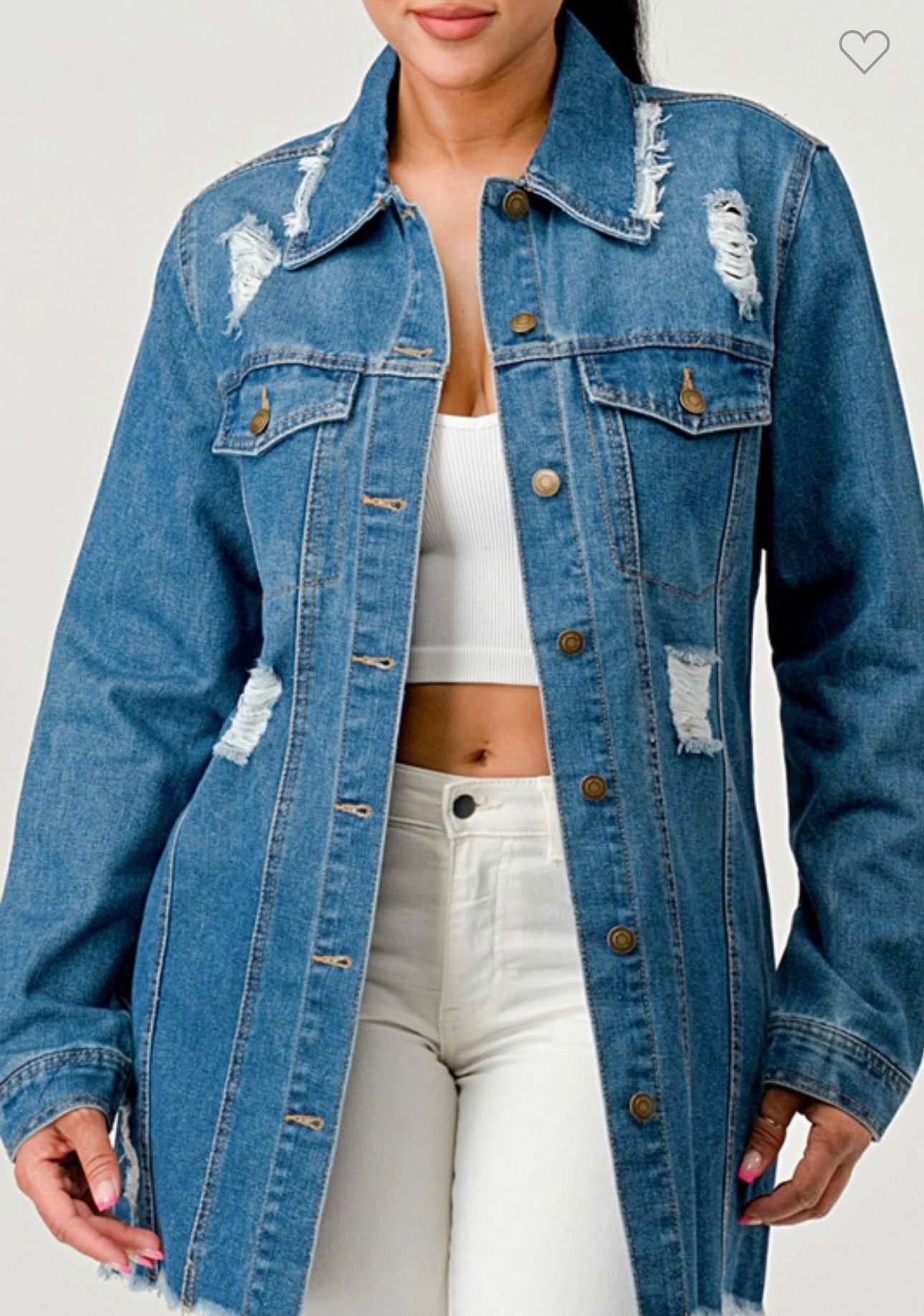 long sleeve denim jacket