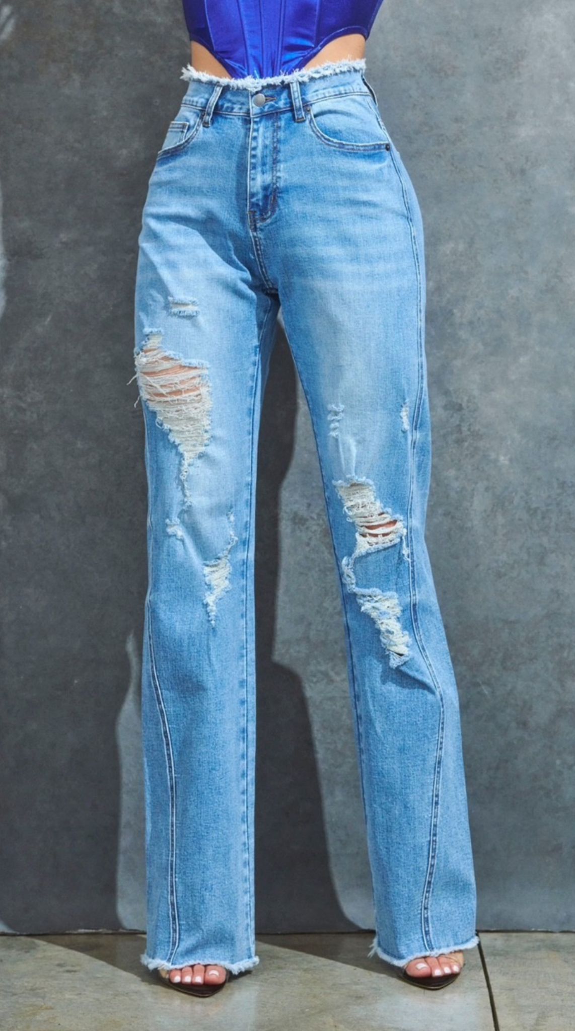 Distressed Jeans