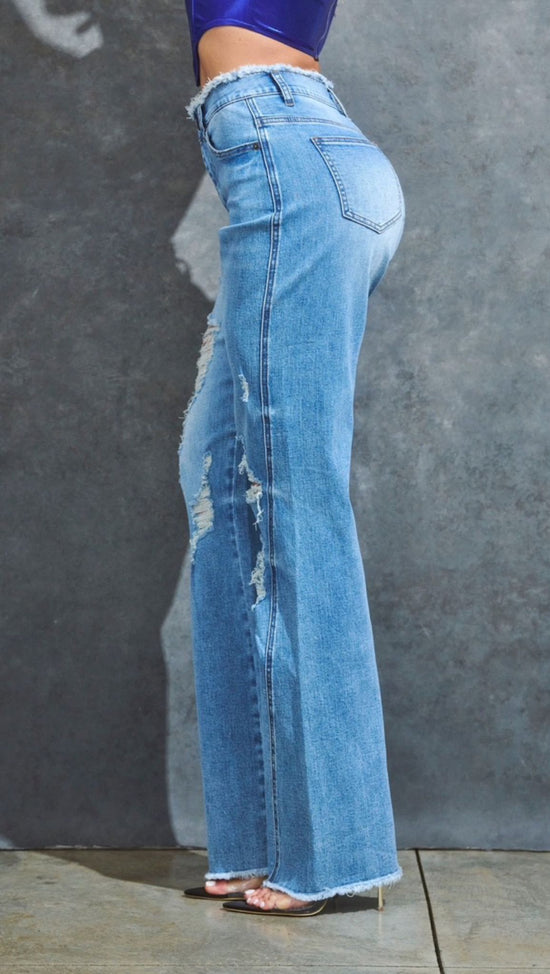 Distressed Jeans