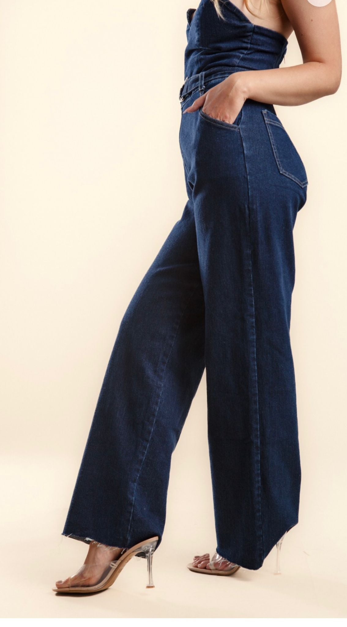 Gloria Denim Jumpsuit